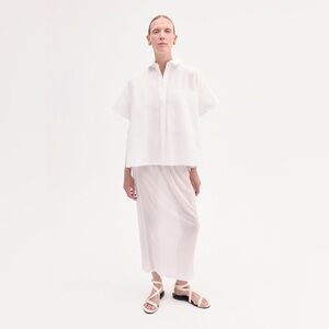 CO COLLECTIONS Asymmetric Sandal in Ivory - 40